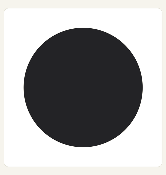 Black colour swatch