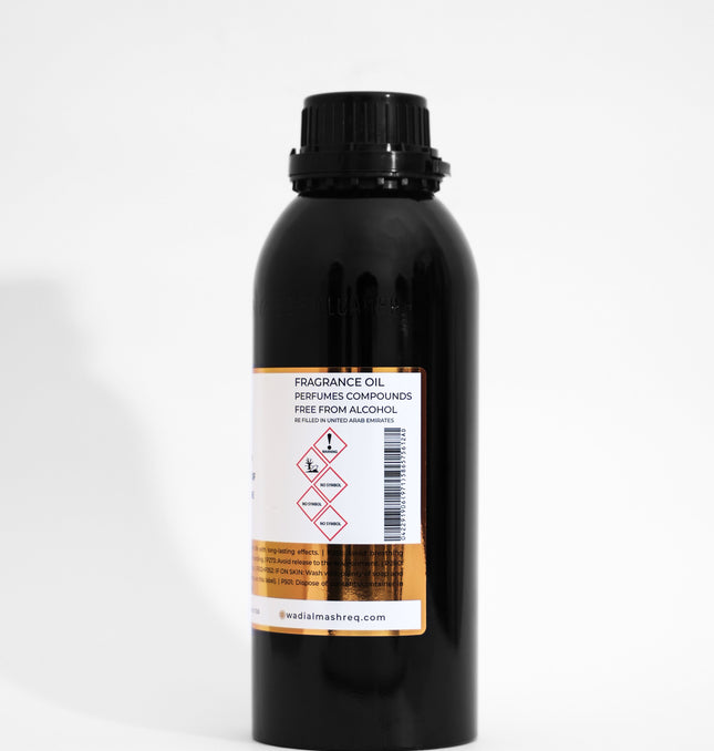 WADI Al Mashreq concentrated fragrance oil bottle, back view