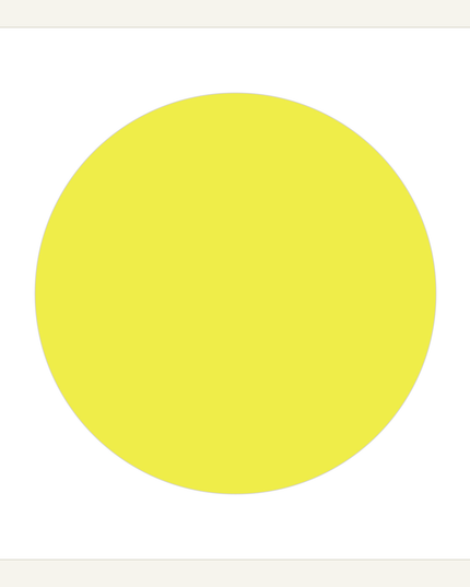 Lemon Yellow colour swatch