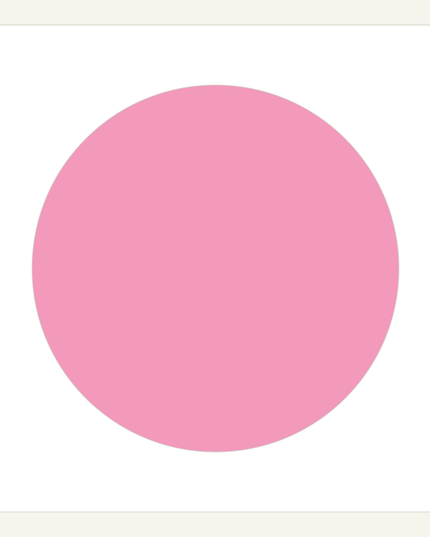 Pink colour swatch